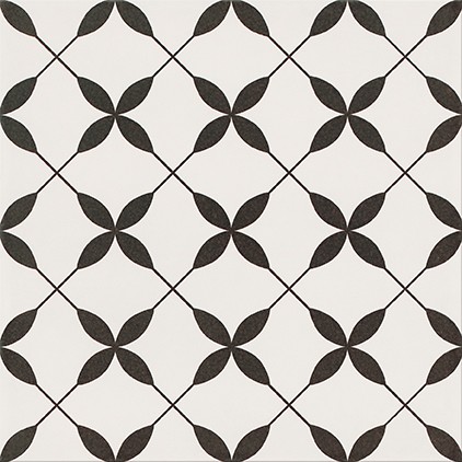 Dlažba Patchwork Clover black pattern 29,8×29,8