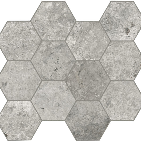 Dlažba Debris cinder hexagon 30×34