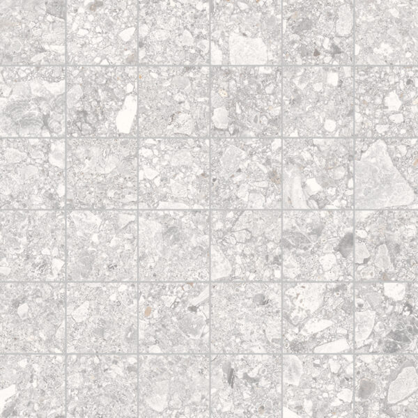 Dlažba Pietra di gré bianco mosaico 30×30