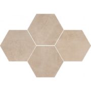 Dlažba Stark Beige Hexagon 28,3×40,8
