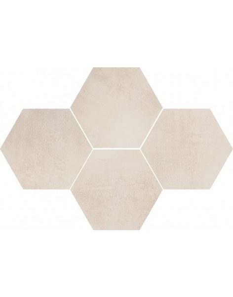 Dlažba Stark Cream Hexagon 28,3×40,8