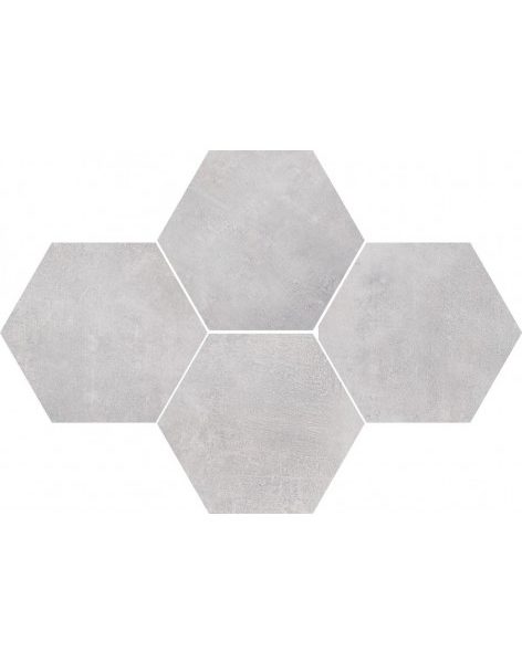 Dlažba Stark White Hexagon 28,3×40,8