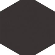 Dlažba Modernizm Nero hexagon 19,8×17,1