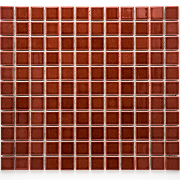 Mozaika Brick glaz. vínová lesk B1S 5532