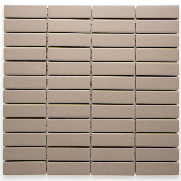Mozaika Brick neglazovaná světle šedá mat B06R GI 7002