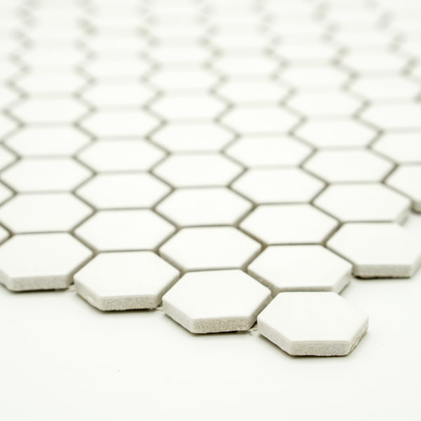 Mozaika Hexagon H HX 25 bílá 2,3×2,6 lesk_2