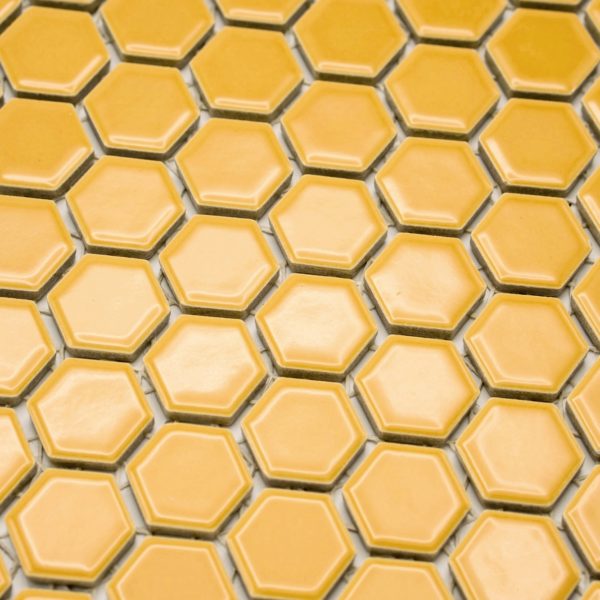 Mozaika Hexagon H HX 270 žlutá 2,3×2,6 lesk_1