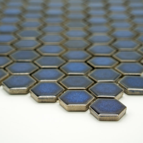 Mozaika Hexagon H HX BL 10 kobaltová 2,3×2,6 lesk_2