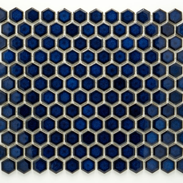 Mozaika Hexagon H HX BL 10 kobaltová 2,3×2,6 lesk_3