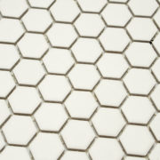 Mozaika Hexagon H HXA 21 bílá 2,3×2,6 mat protiskluz
