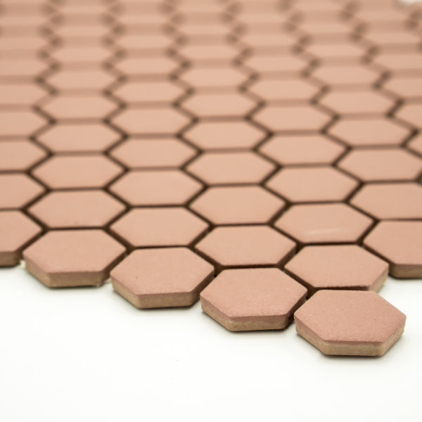 Mozaika Hexagon H HXA 24 hnědá 2,3×2,6 mat protiskluz_2