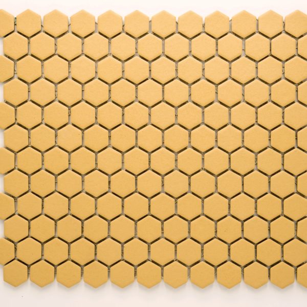 Mozaika Hexagon H HXA 27 žlutá 2,3×2,6 mat protiskluz_3