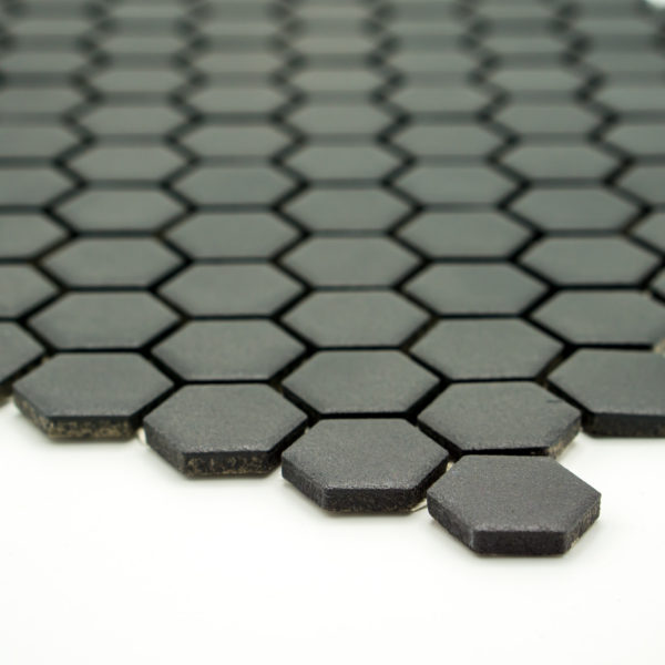 Mozaika Hexagon H HXA 29 černá 2,3×2,6 mat protiskluz_2