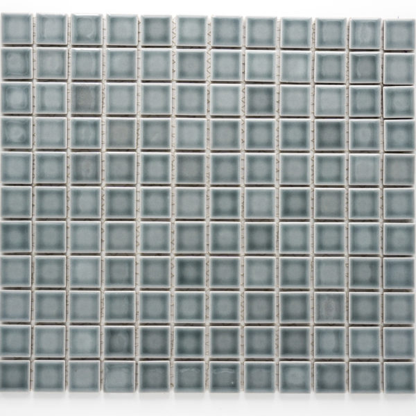 Mozaika Palette Uni B185772 šedá lesk