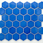 Mozaika Hexagon H HXL 6471 modrá 5,1×5,9 lesk_3