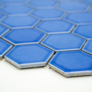 Mozaika Hexagon H HXL 6471 modrá 5,1×5,9 lesk