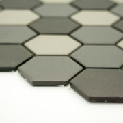 Keramická glazovaná mozaika šedý mix