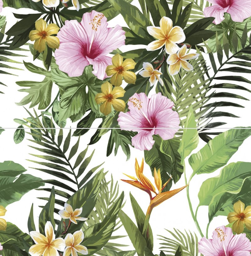 Dekor Tropical Flowers 60×60